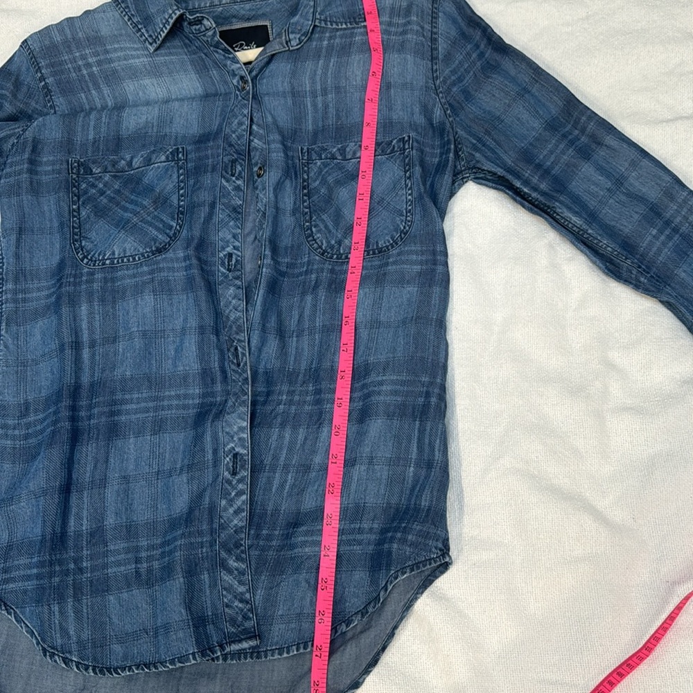 Rails Blue Button Down - Picture 7 of 7